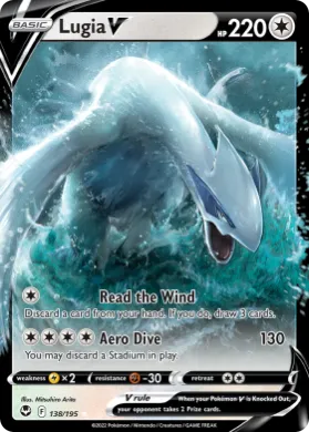 Lugia V (SIT 138) Silver Tempest