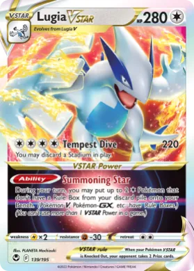 Lugia VSTAR (SIT 139) Silver Tempest