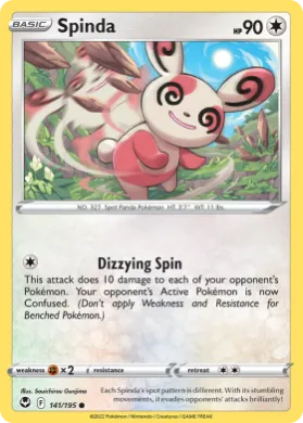 Spinda (SIT 141) Silver Tempest