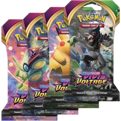 Vivid Voltage: Sleeved Booster Pack Art Set