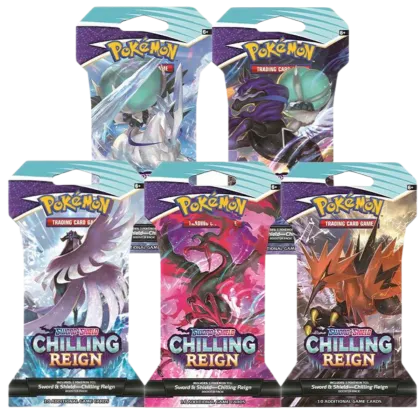 Chilling Reign: Sleeved Booster Pack Art Set