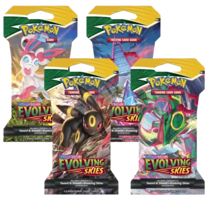 Evolving Skies: Sleeved Booster Pack Art Set