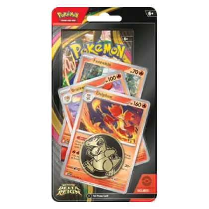 Delta Reign: Delphox Premium Checklane Blister