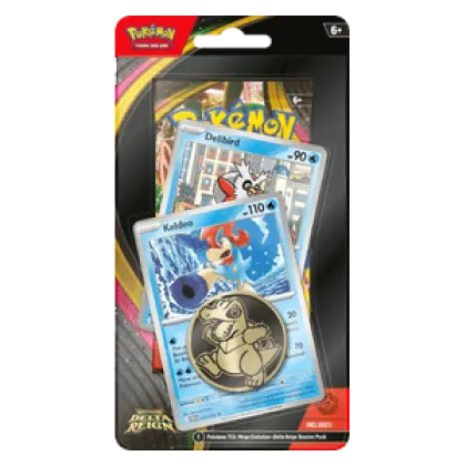 Delta Reign: Keldeo & Delibird Premium Checklane Blister