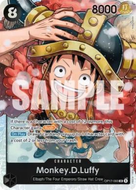 Monkey.D.Luffy (OP17 093) The World's Strongest Warriors