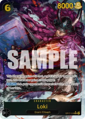 Loki (OP17 119) The World's Strongest Warriors