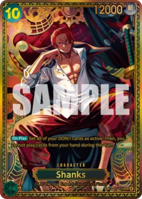 Shanks (OP17 OP13-028) The World's Strongest Warriors