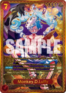 Monkey.D.Luffy (OP17 ST31-004) The World's Strongest Warriors