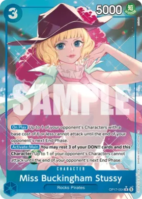 Miss Buckingham Stussy (OP17 054) The World's Strongest Warriors