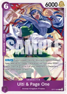 Ulti & Page One (OP17 060) The World's Strongest Warriors