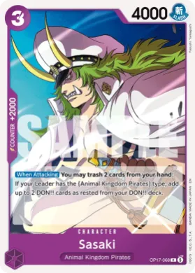Sasaki (OP17 068) The World's Strongest Warriors