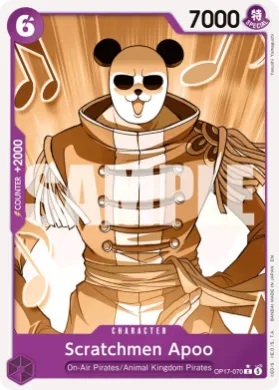 Scratchmen Apoo (OP17 070) The World's Strongest Warriors