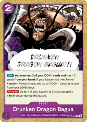Drunken Dragon Bagua (OP17 078) The World's Strongest Warriors