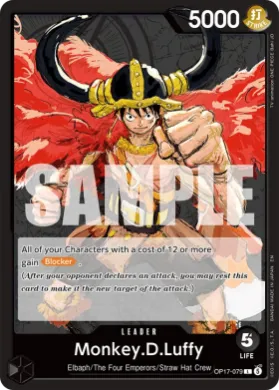 Monkey.D.Luffy (OP17 079) The World's Strongest Warriors