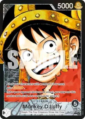 Monkey.D.Luffy (OP17 079) The World's Strongest Warriors