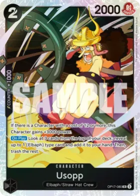 Usopp (OP17 080) The World's Strongest Warriors