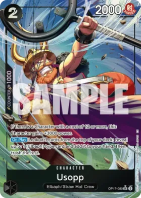 Usopp (OP17 080) The World's Strongest Warriors