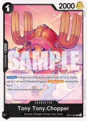 Tony Tony.Chopper (OP17 084) The World's Strongest Warriors