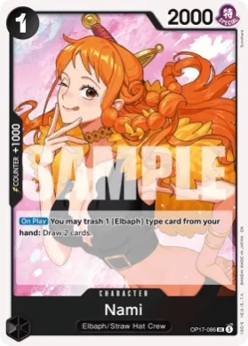 Nami (OP17 086) The World's Strongest Warriors