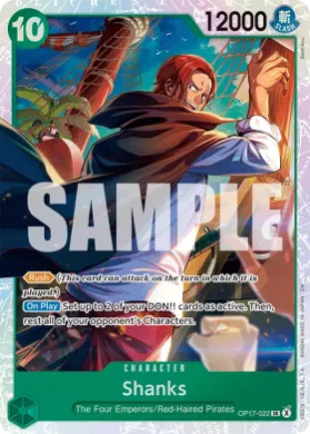 Shanks (OP17 022) The World's Strongest Warriors