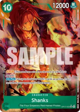 Shanks (OP17 022) The World's Strongest Warriors
