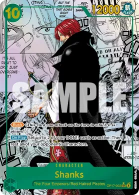 Shanks (OP17 022) The World's Strongest Warriors
