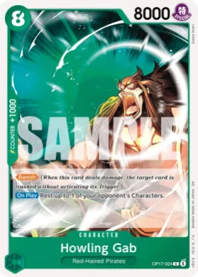 Howling Gab (OP17 024) The World's Strongest Warriors