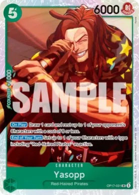 Yasopp (OP17 031) The World's Strongest Warriors