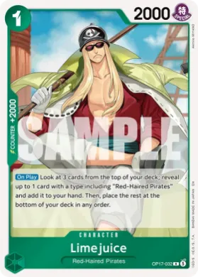 Limejuice (OP17 032) The World's Strongest Warriors