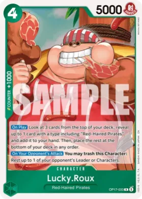 Lucky.Roux (OP17 033) The World's Strongest Warriors