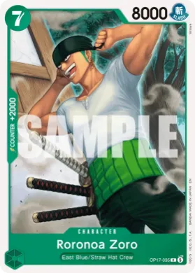 Roronoa Zoro (OP17 035) The World's Strongest Warriors