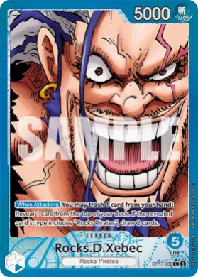 Rocks.D.Xebec (OP17 039) The World's Strongest Warriors