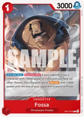Fossa (OP17 010) The World's Strongest Warriors