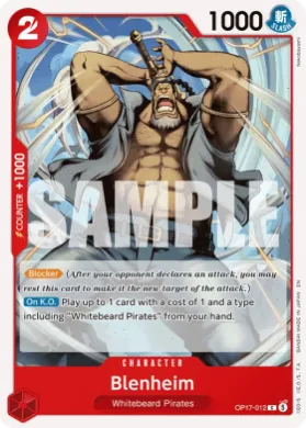 Blenheim (OP17 012) The World's Strongest Warriors