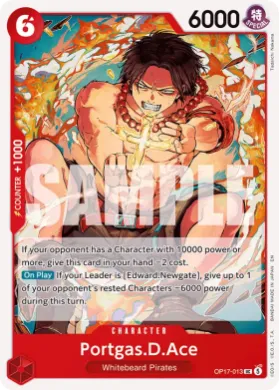 Portgas.D.Ace (OP17 013) The World's Strongest Warriors