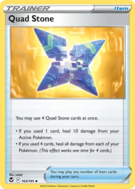 Quad Stone (SIT 163) Silver Tempest