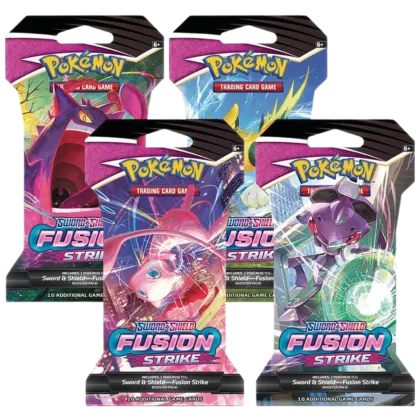 Fusion Strike: Sleeved Booster Pack Art Set