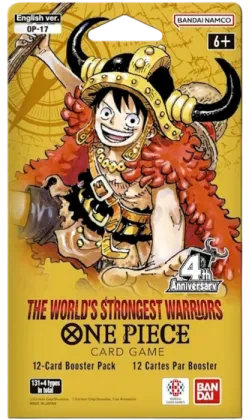 The World's Strongest Warriors: Sleeved Booster Pack