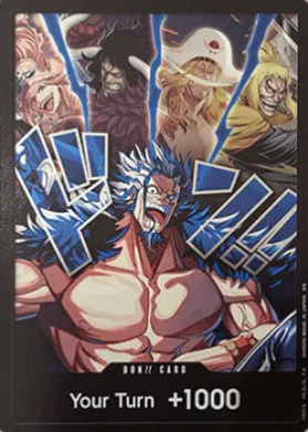 Don!! (OP17 Rocks Pirates) (OP17 DON-OP17-Rocks-Pirates) The World's Strongest Warriors