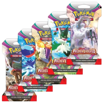 Paldea Evolved Sleeved Booster Pack Art Set