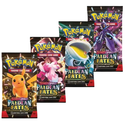 Paldean Fates Booster Pack Art Set
