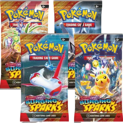 Surging Sparks: Booster Pack Art Set