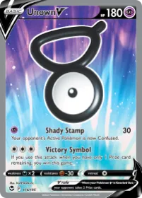 Unown V (SIT 176) Silver Tempest