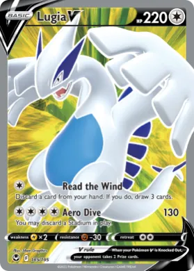 Lugia V (SIT 185) Silver Tempest