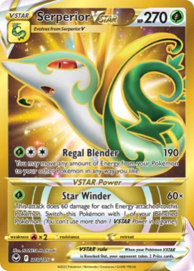 Serperior VSTAR (SIT 210) Silver Tempest