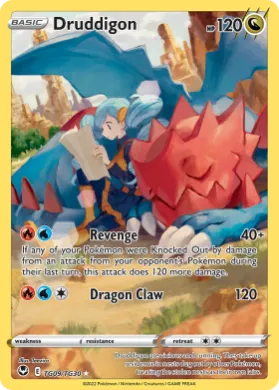 Druddigon (SIT TG09) Silver Tempest