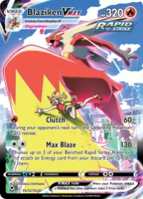 Blaziken VMAX (SIT TG15) Silver Tempest