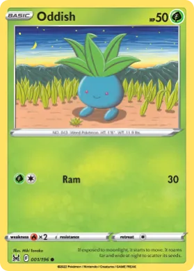 Oddish (LOR 1) Lost Origin