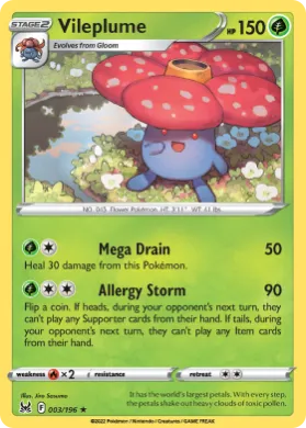 Vileplume (LOR 3) Lost Origin