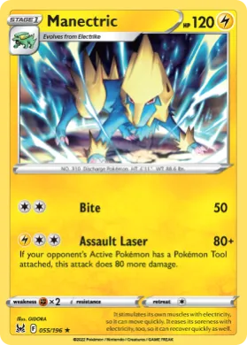 Manectric (LOR 55) Lost Origin